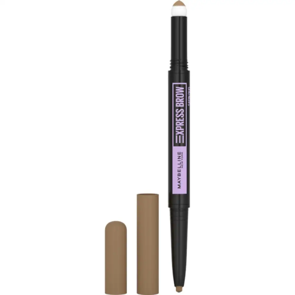 Maybelline Express Brow Satin Duo Perfilador de Cejas Doble Punta Mi Amiga Coqueta