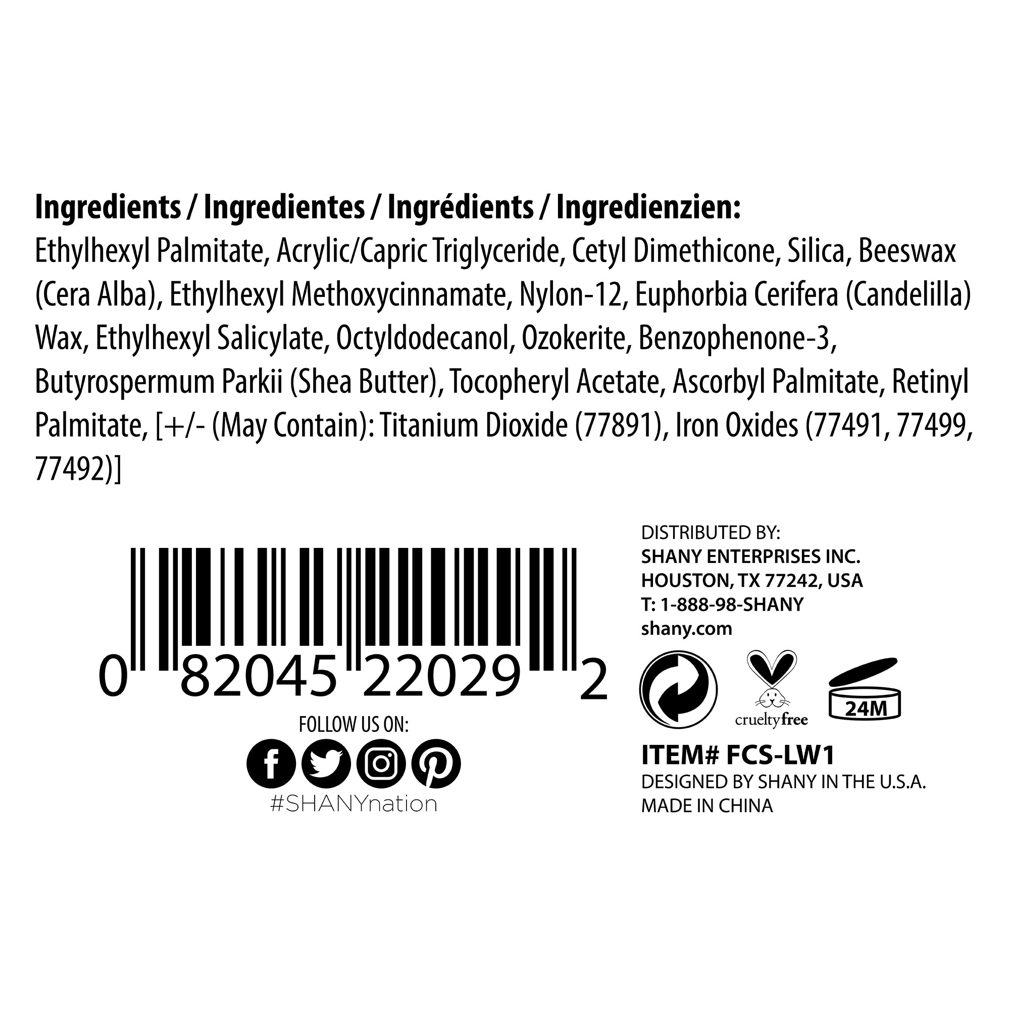 Corrector en crema multiacción SHANY Mi Amiga Coqueta - Imagen 5