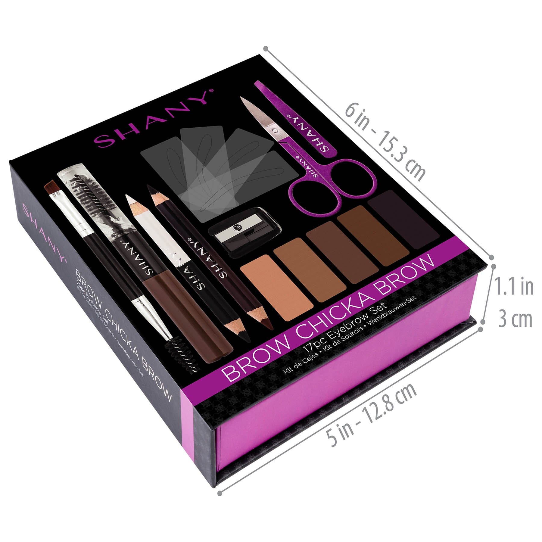 SHANY Brown kit Mi Amiga Coqueta - Imagen 4