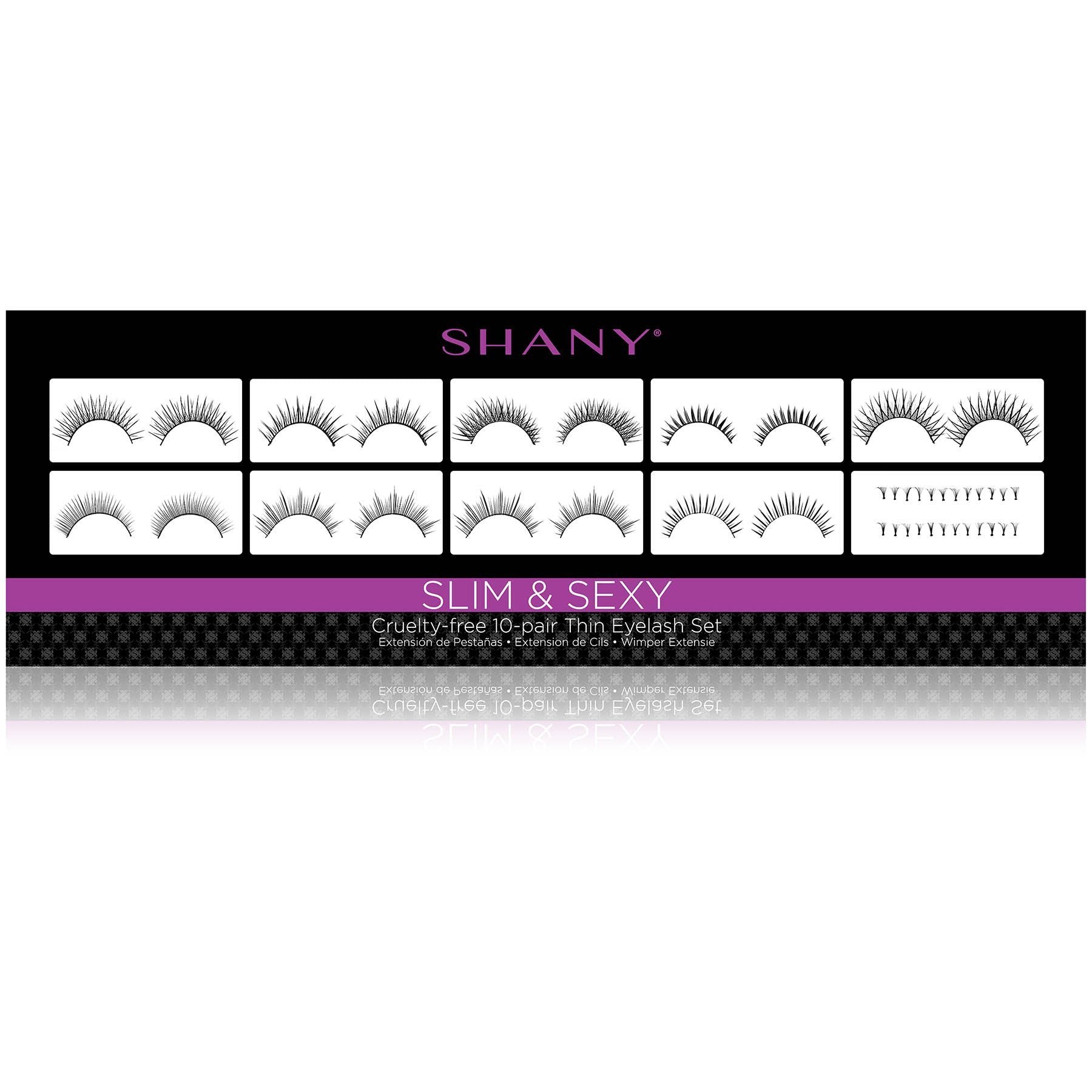 SHANY Pestañas Postizas Glam Mi Amiga Coqueta - Imagen 3
